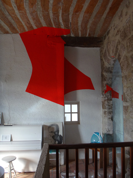 Cinq petits disques dans le grand, Fraiss&eacute des Corbières, France, 2014, Collection: Marie-France et Patrick des Gachons
