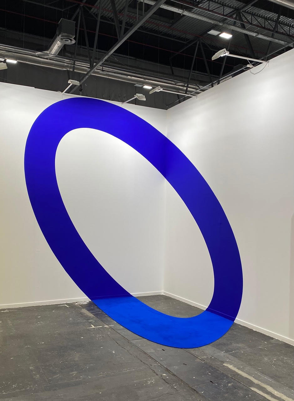 Ellipse bleue, Espagne, 2021, Galerie Albarran/Bourdais - Arco Madrid