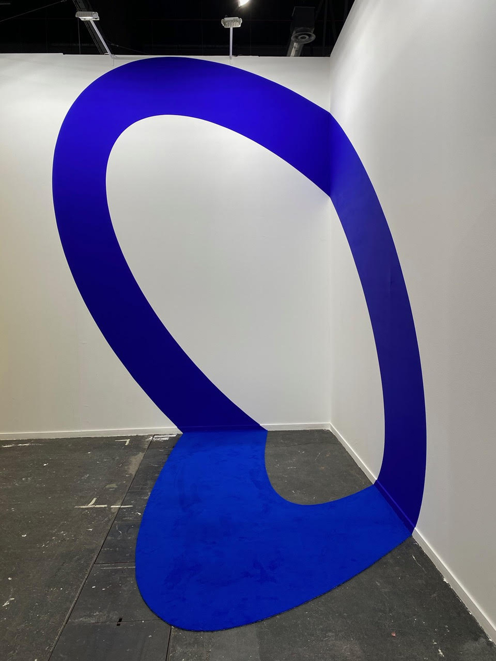 Ellipse bleue, Espagne, 2021, Galerie Albarran/Bourdais - Arco Madrid