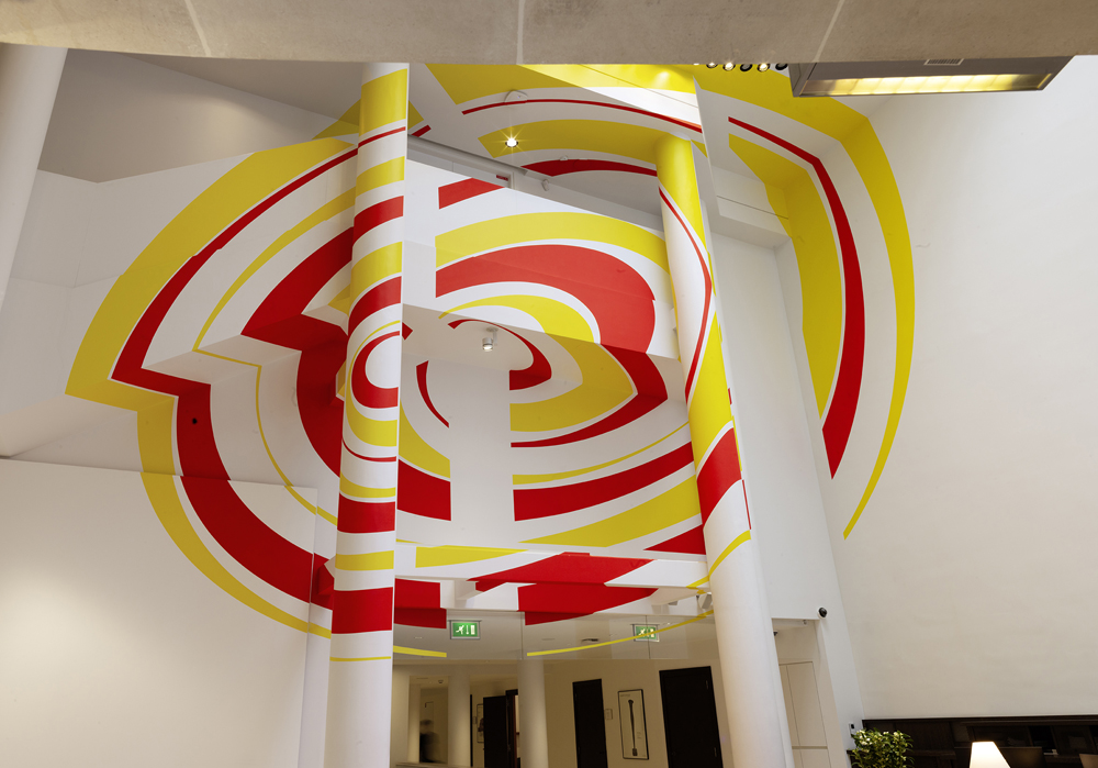 Disques évidés excentriques, as part of special commission., 9 Avenue Matignon, Paris until January 2025, 2025, Exhibited at Christie's France headquarters