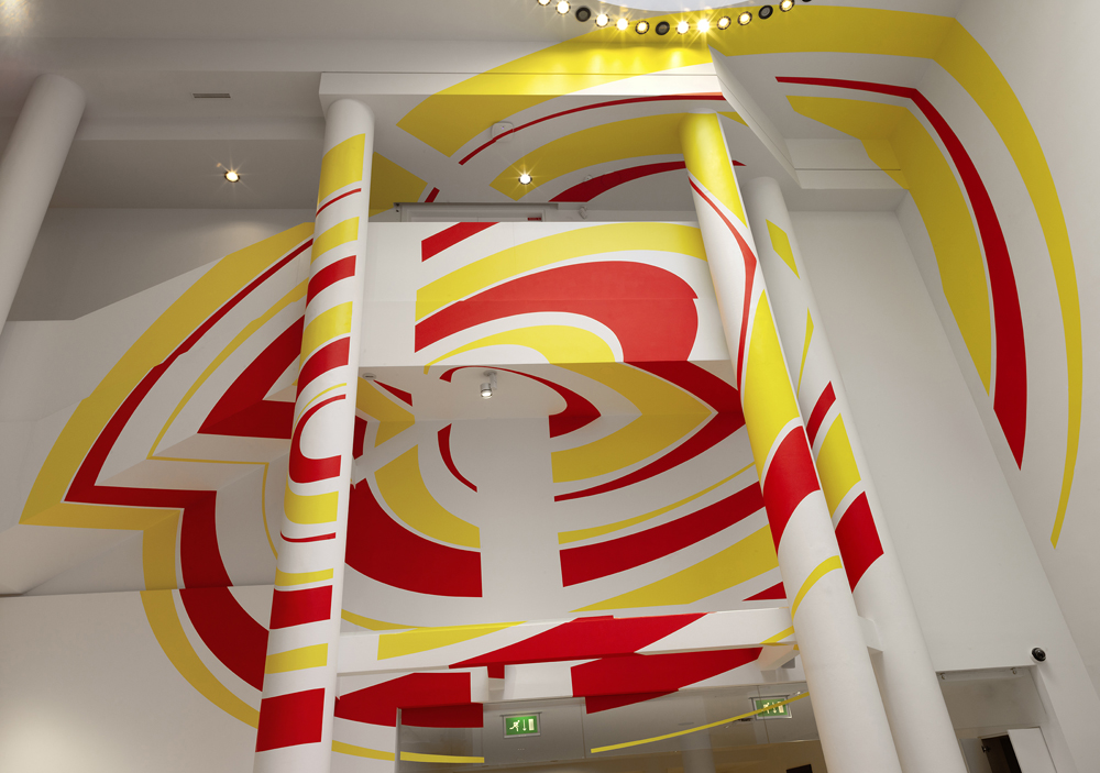 Disques évidés excentriques, as part of special commission., 9 Avenue Matignon, Paris until January 2025, 2025, Exhibited at Christie's France headquarters