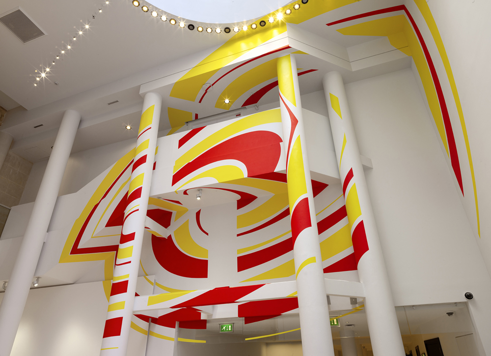 Disques évidés excentriques, as part of special commission., 9 Avenue Matignon, Paris until January 2025, 2025, Exhibited at Christie's France headquarters