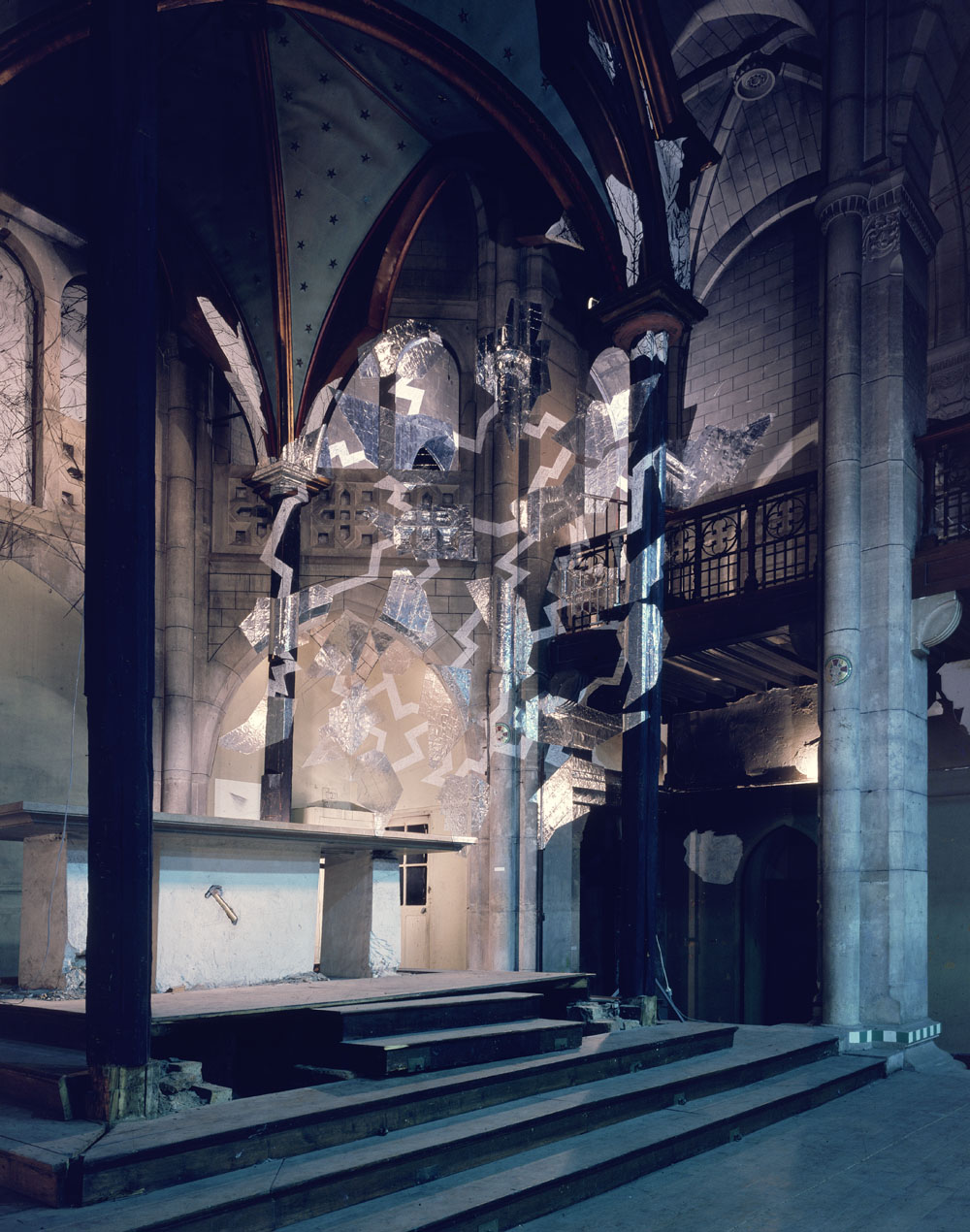 Exposition: "A Pierre et Marie" rue d'Ulm, Paris 1983Photo: Antoine de Roux