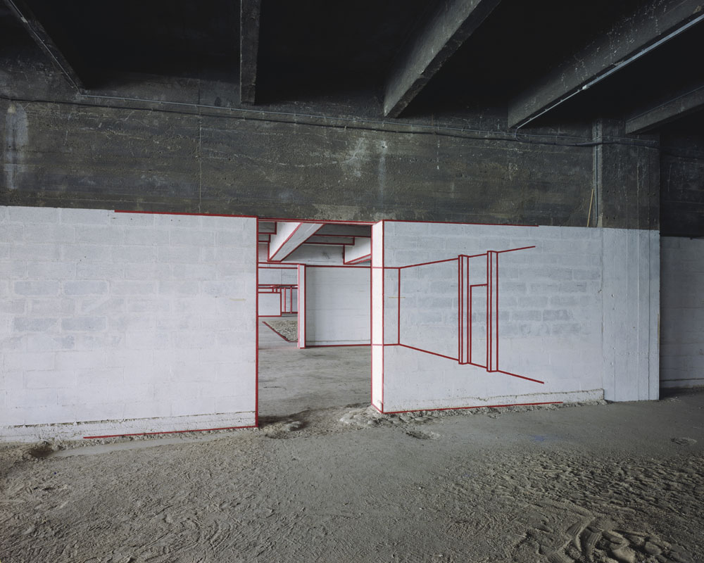 Salon de la jeune sculptureParis 1985Peinture acryliquePhotographie Antoinr De Roux