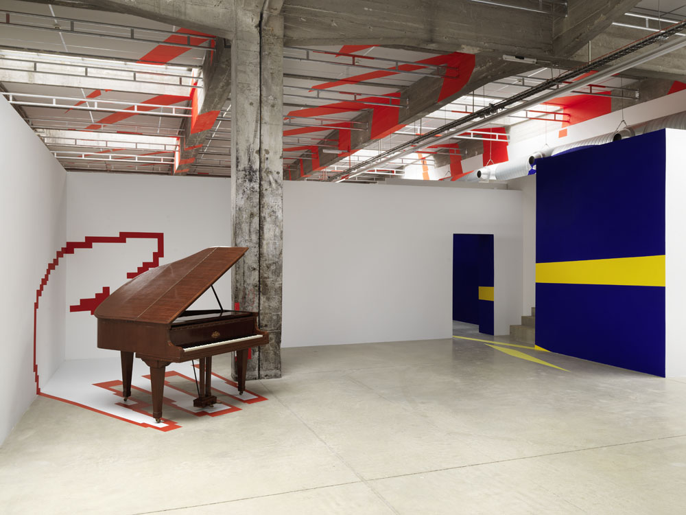 actualisation n°1, exposition personnelle : "suite d’éclats" HAB Galerie (Hangar à Bananes) Nantes, 2013Photo: André Morin