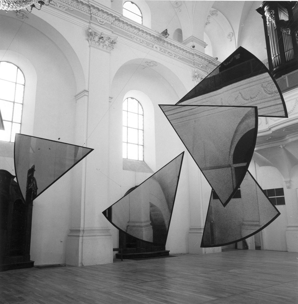 Exposition Personnelle Musée cantonal des beaux-arts, Sion 1985 (détail installation)Collection du Musée cantonal des beaux-arts, sion
