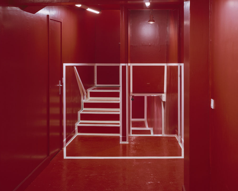 Exposition personnelleGalerie Claire Burrus, Paris, 1986Peinture acryliquePhotographie Antoine De Roux