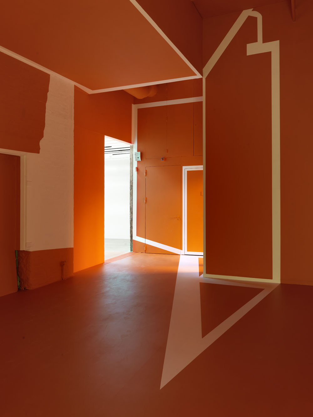 actualisation n°1, exposition personnelle : "suite d’éclats" HAB Galerie (Hangar à Bananes) Nantes, 2013Photo: André Morin