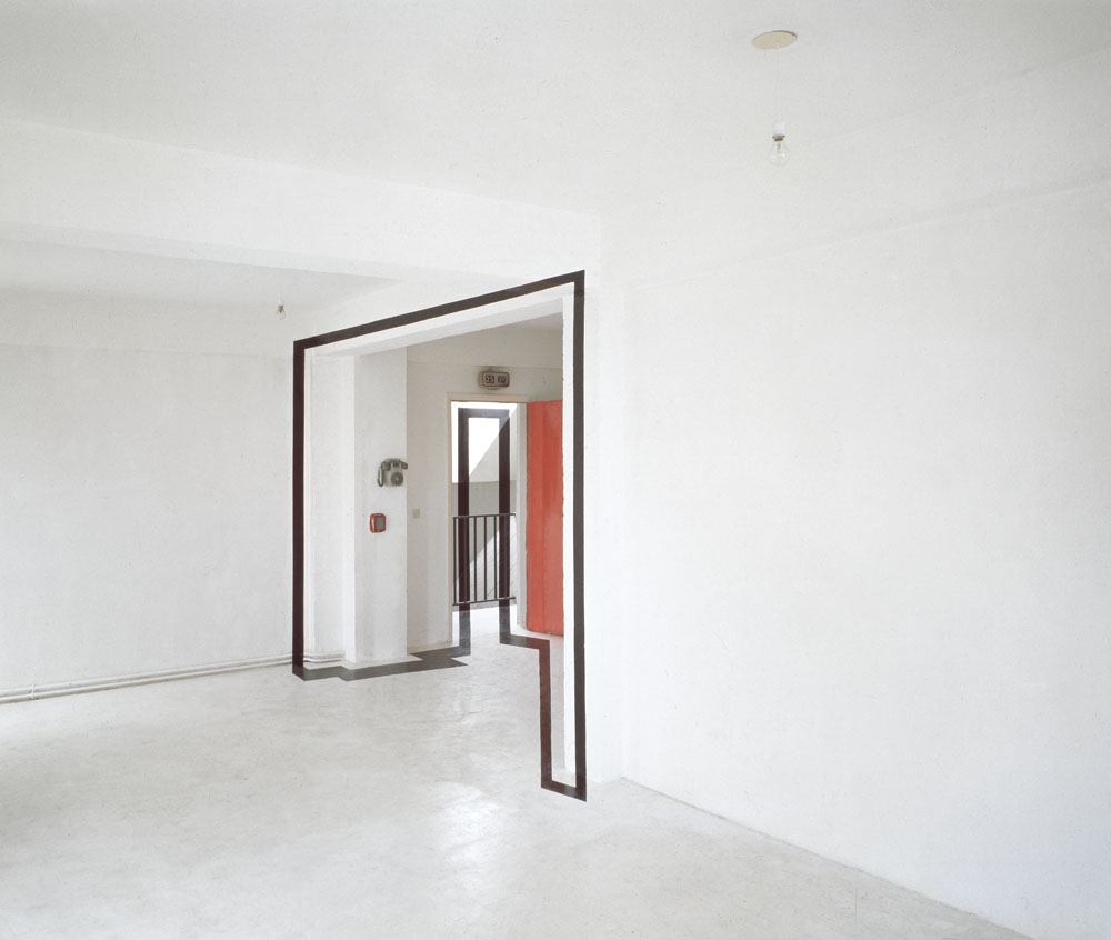 Villa Arson, Nice, 1987Peinture acryliquePhotographie Philippe Gronon