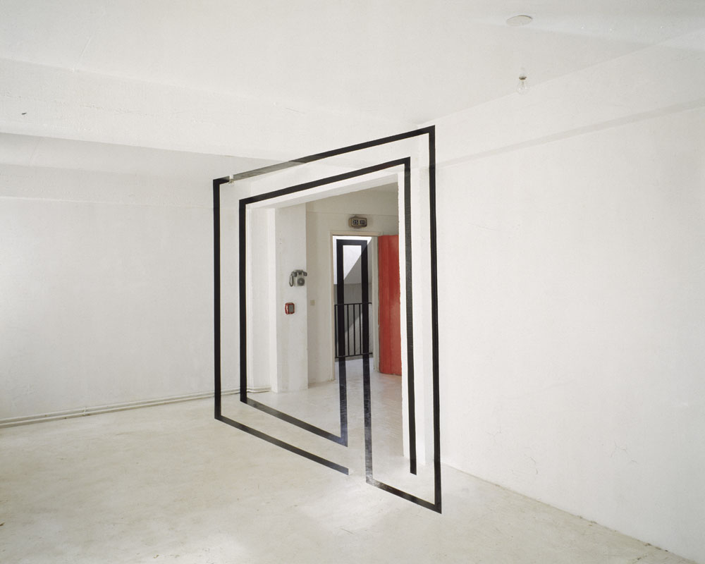 Villa Arson, Nice, 1987Peinture acryliquePhotographie Philippe Gronon