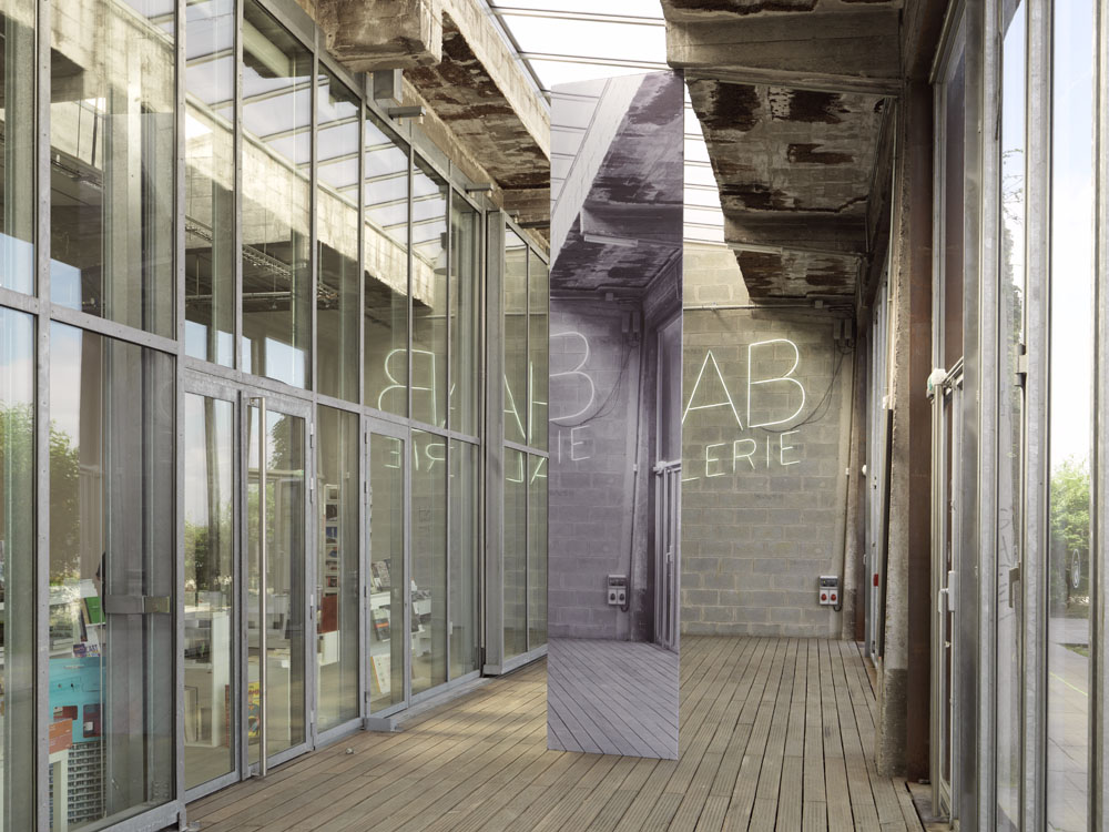 actualisation n°1, exposition personnelle : "suite d’éclats" HAB Galerie (Hangar à Bananes) Nantes, 2013Photo: André Morin