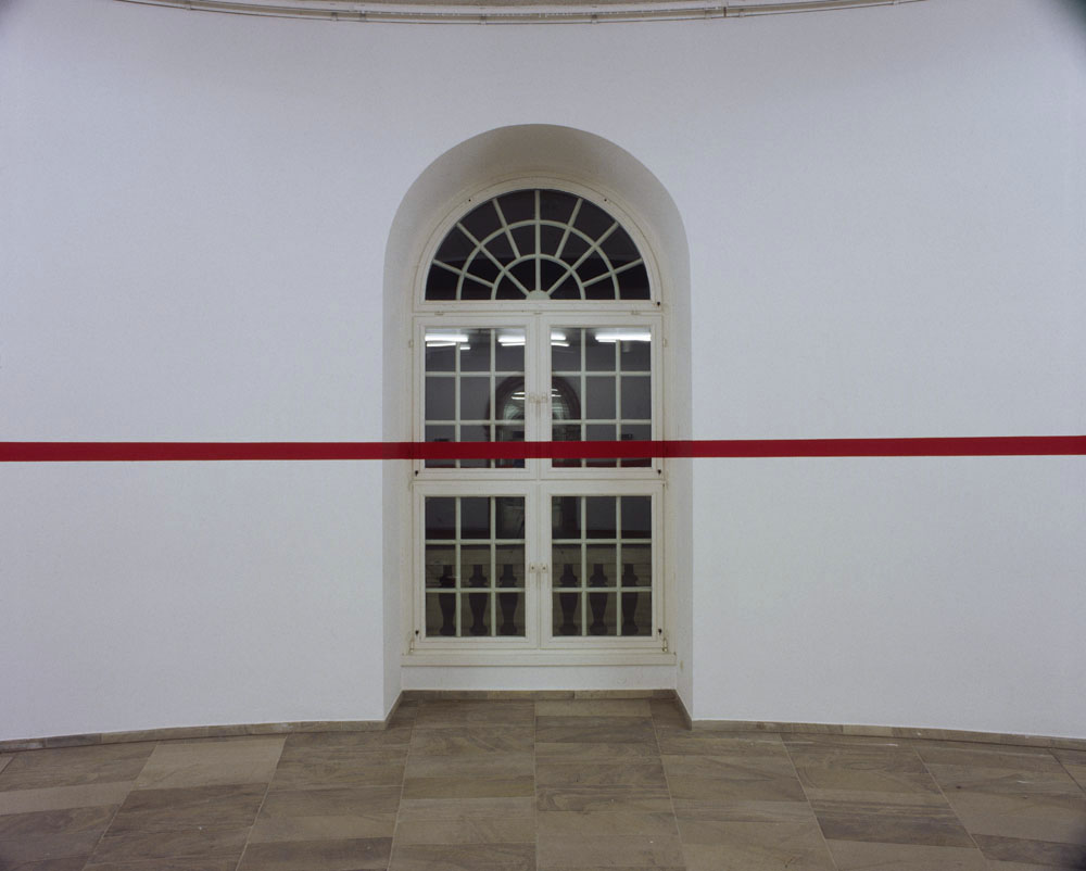 Exposition Französische Künstler im Museum FrideriianumKassel, 1989Collection du centre Georges PompidouPeinture acryliquePhotographie Massimiliano Ruta