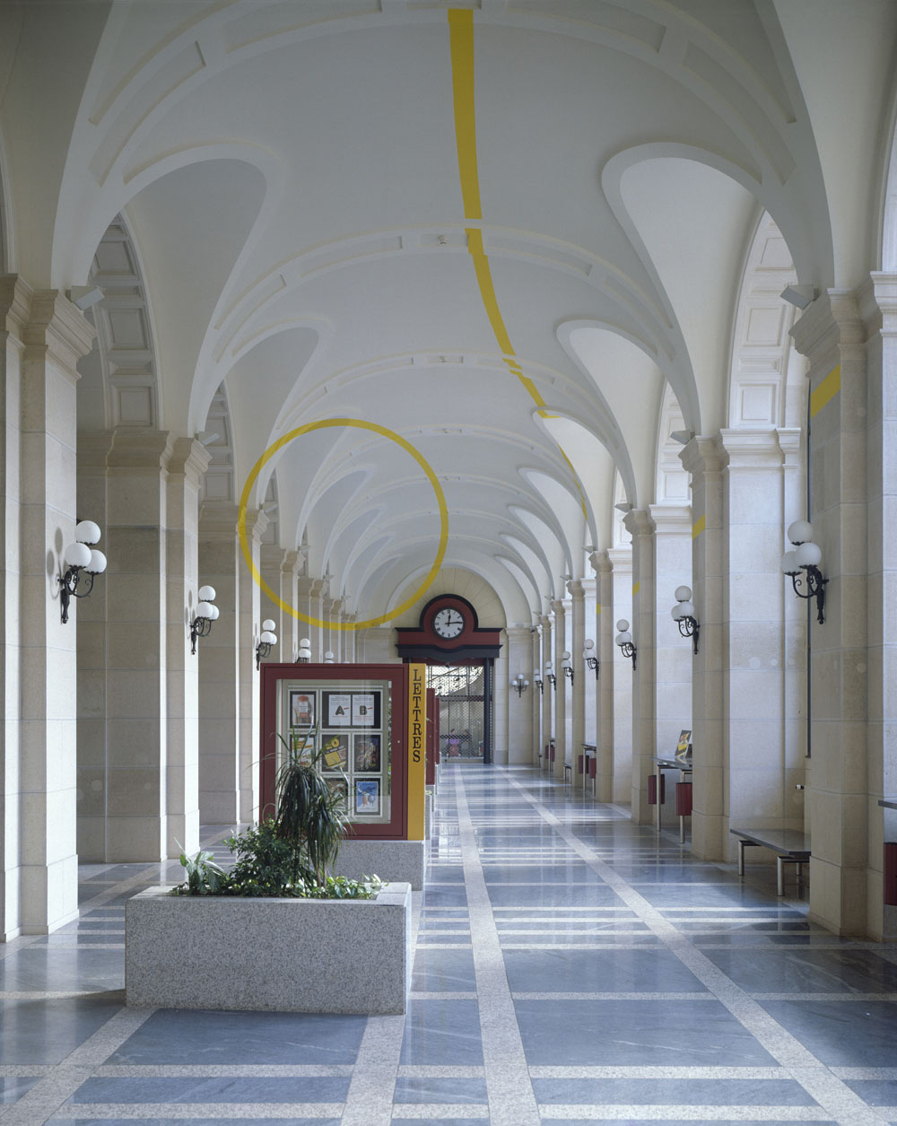 Hôtel des Postes, Genève, Suisse, 1991, Cornavin (en permanence)