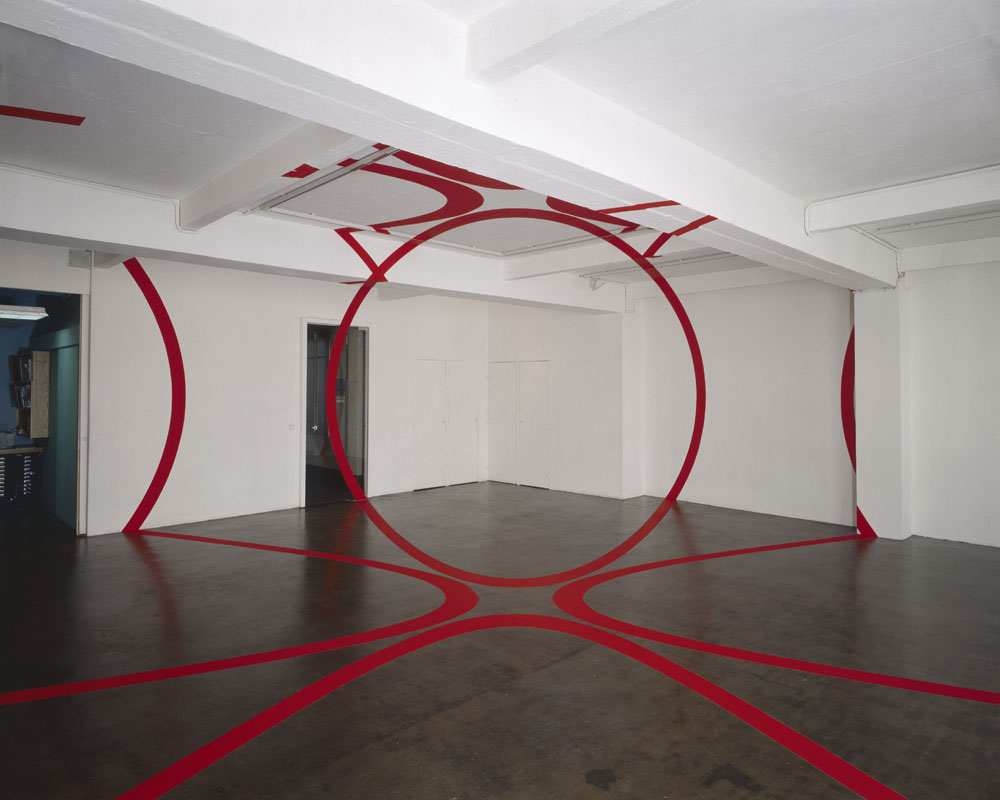 Quatre cercles à cinq mètres, France, Coll. FRAC Bretagne, 1992, Paris
