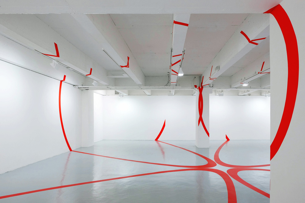 Quatre cercles à cinq mètres, Rennes, France, 2018, 3ème actualisation : Galerie ART & ESSAI