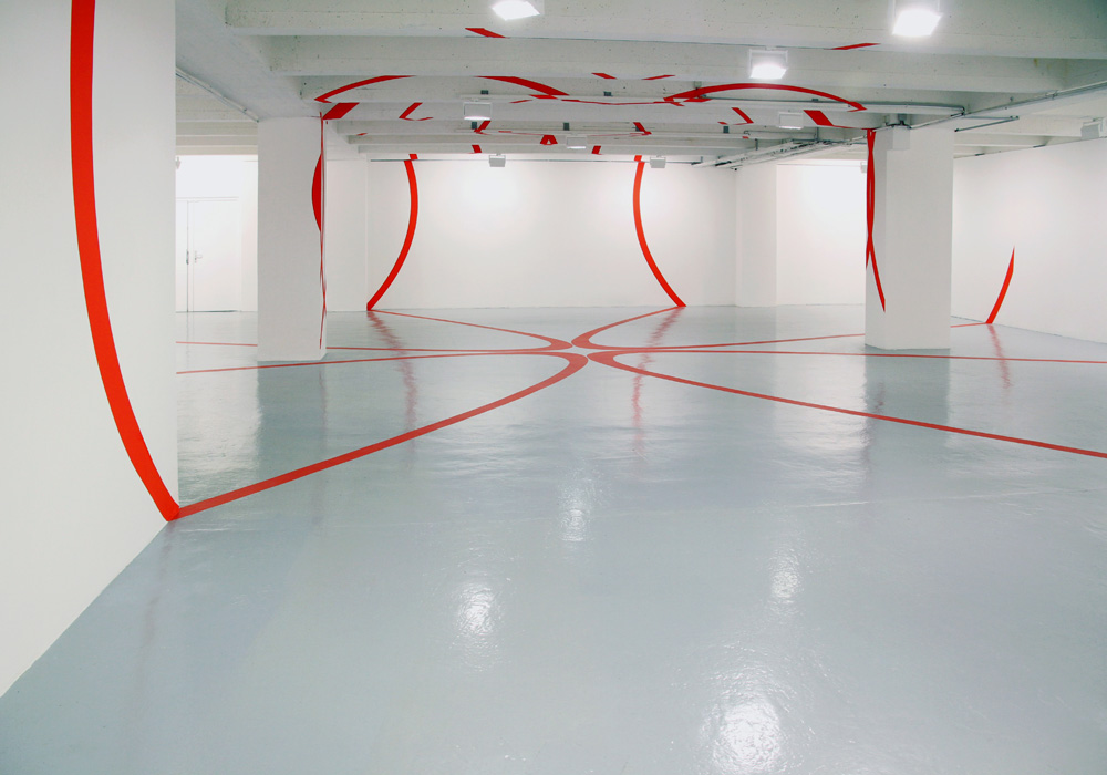 Quatre cercles à cinq mètres, Rennes, France, 2018, 3ème actualisation : Galerie ART & ESSAI