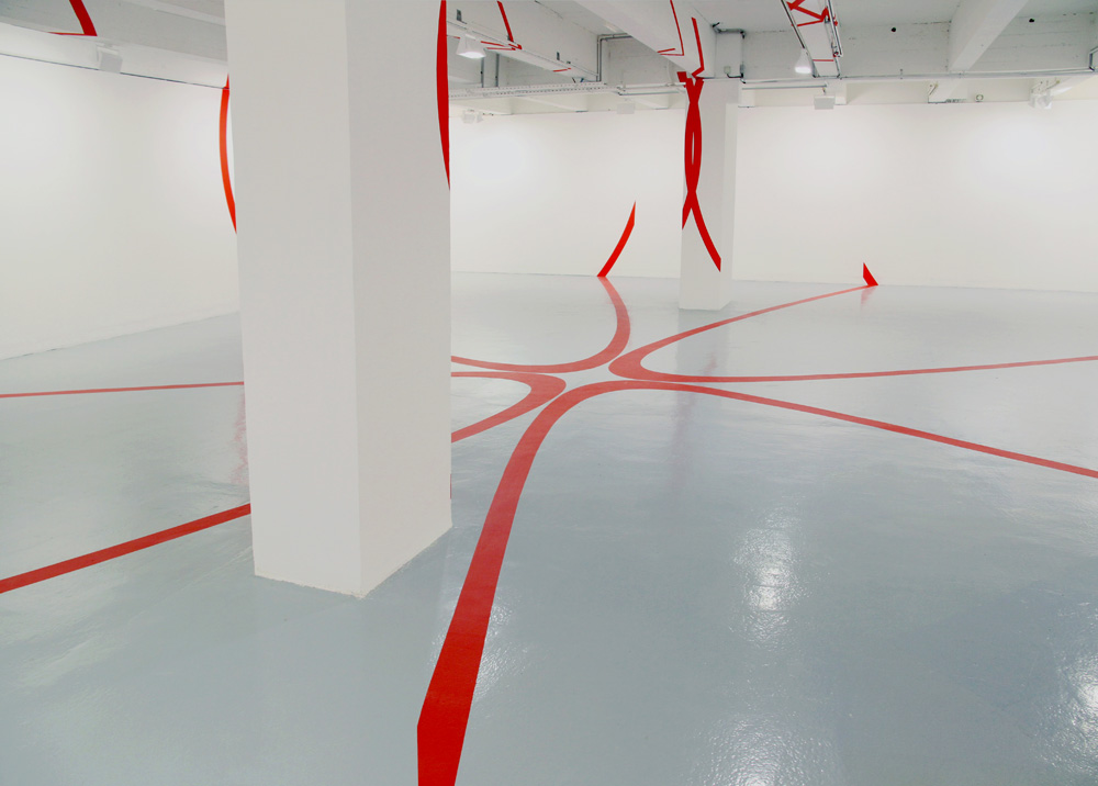 Quatre cercles à cinq mètres, Rennes, France, 2018, 3ème actualisation : Galerie ART & ESSAI