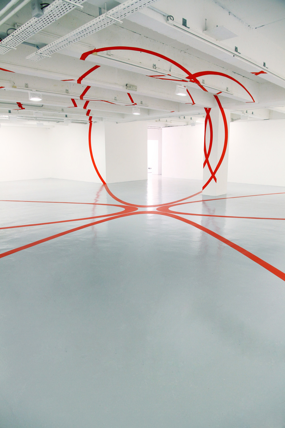 Quatre cercles à cinq mètres, Rennes, France, 2018, 3ème actualisation : Galerie ART & ESSAI