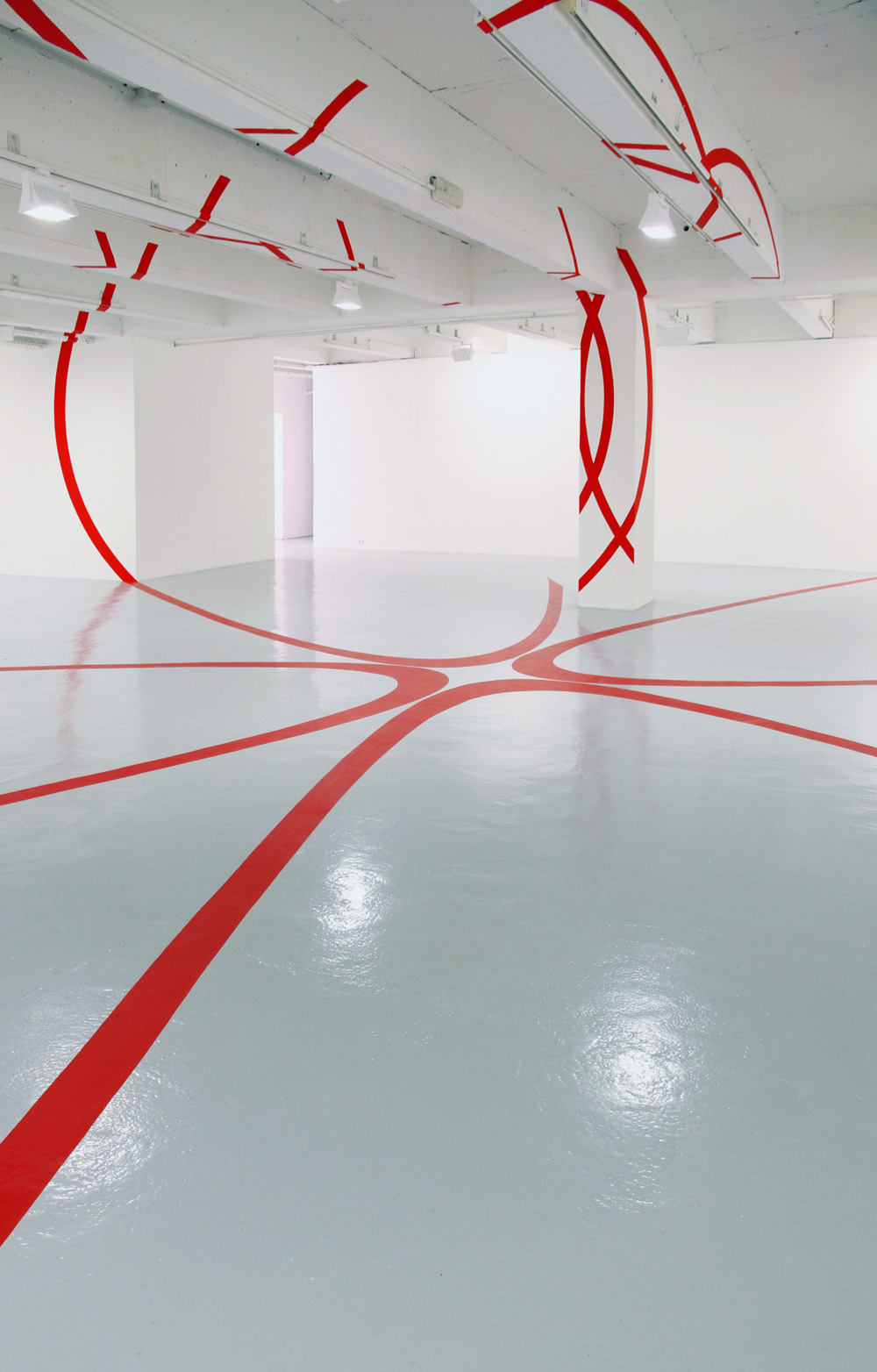 Quatre cercles à cinq mètres, Rennes, France, 2018, 3ème actualisation : Galerie ART & ESSAI