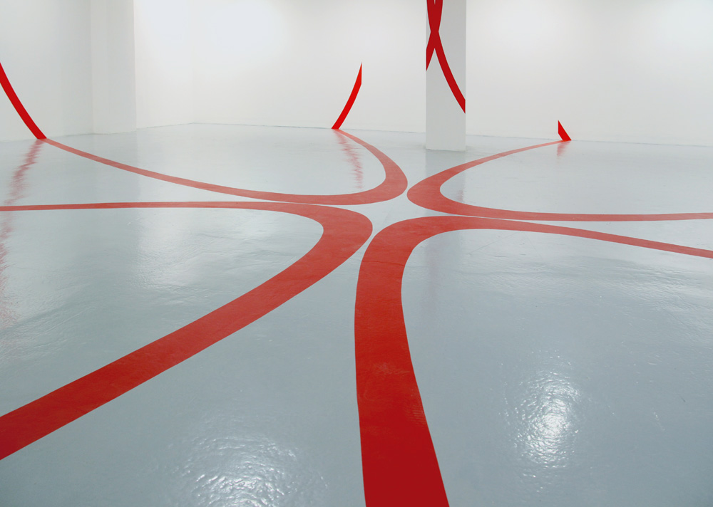 Quatre cercles à cinq mètres, Rennes, France, 2018, 3ème actualisation : Galerie ART & ESSAI