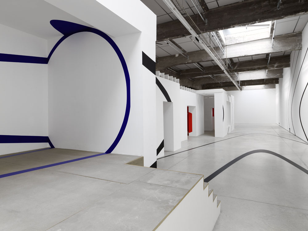 actualisation n°1, exposition personnelle : "suite d’éclats" HAB Galerie (Hangar à Bananes) Nantes, 2013Photo: André Morin