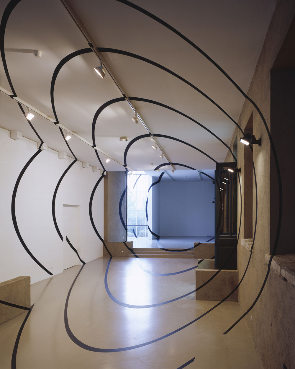 1997 Novembre	Ex.coll.		«5 cercles concentriques noirs»				Musée de Villeurbanne				RéactualisationCollection privée© André Morin