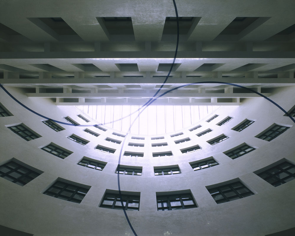 Deux cercles via le rectangle, Suisse, Coll. UBS Suisse, 1994, Bâle