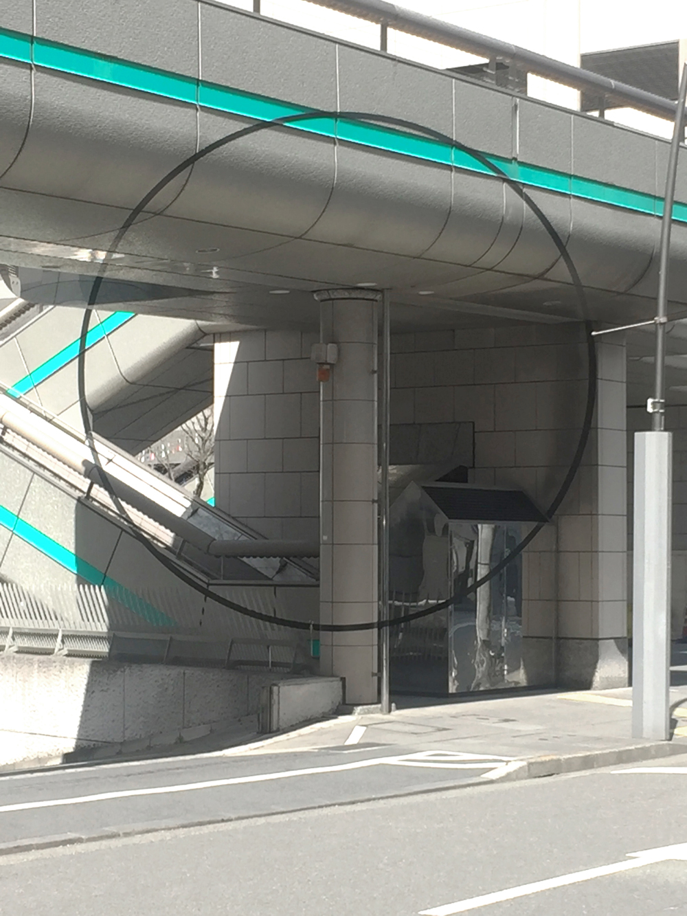 Cercle dos à dos, Tachikawa Tokyo 1994, Japon, 1994, "Faret Tachikawa"