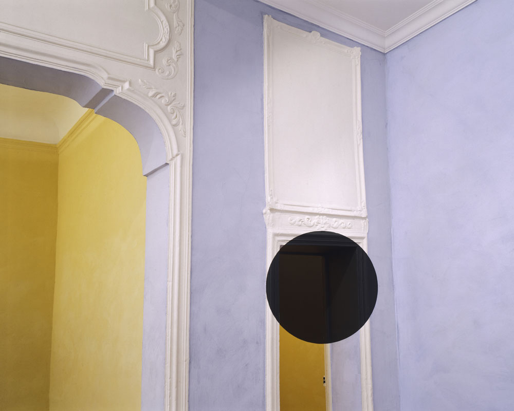 7 disques en 360°, Vence, France, 1995, "F.V.", Chateau de Villeneuve
