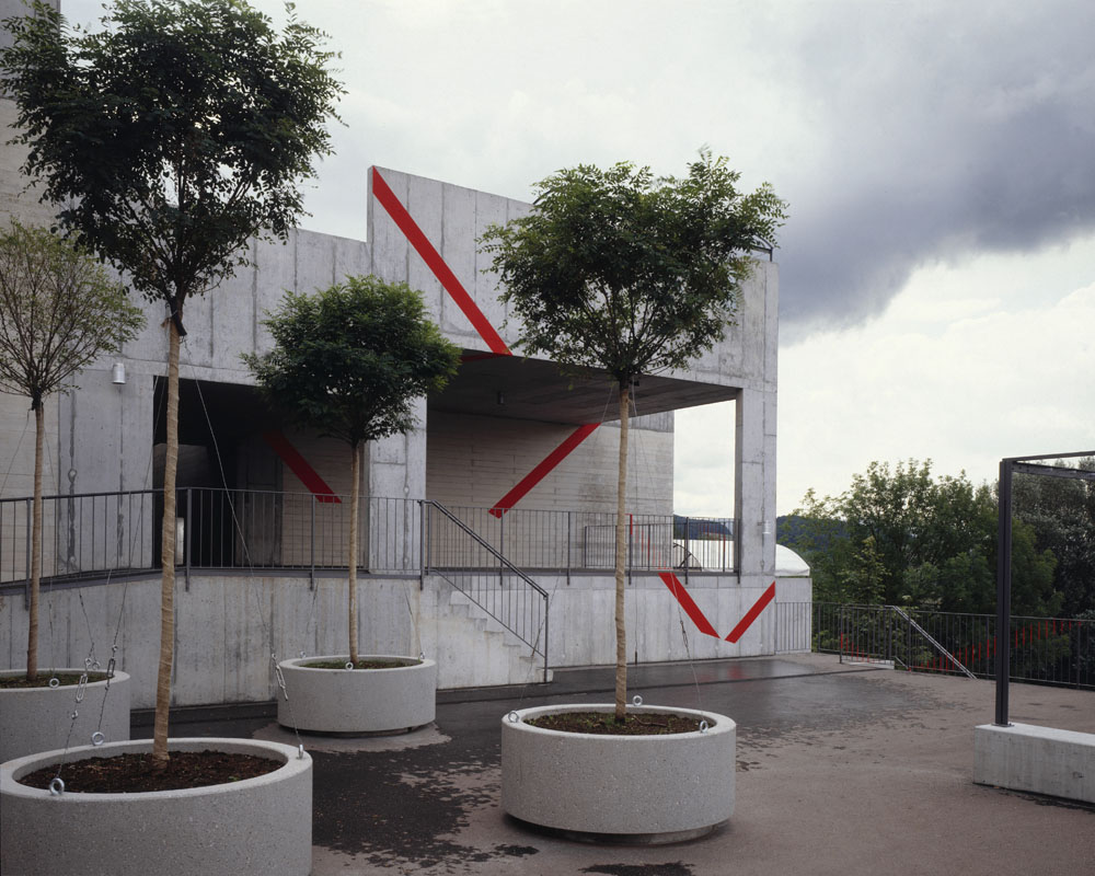 Double diagonale croisée, Suisse, Coll. Atelier 5, 1996, Boll Sinneringen