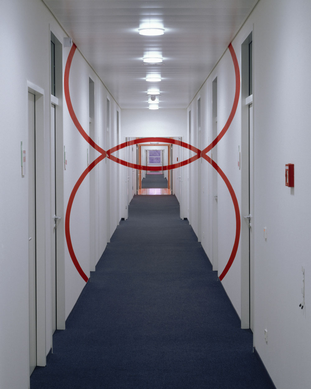 1998 Mai		Commande				Siège central Allianz, Berlin«Double cercle pour couloir»©André Morin