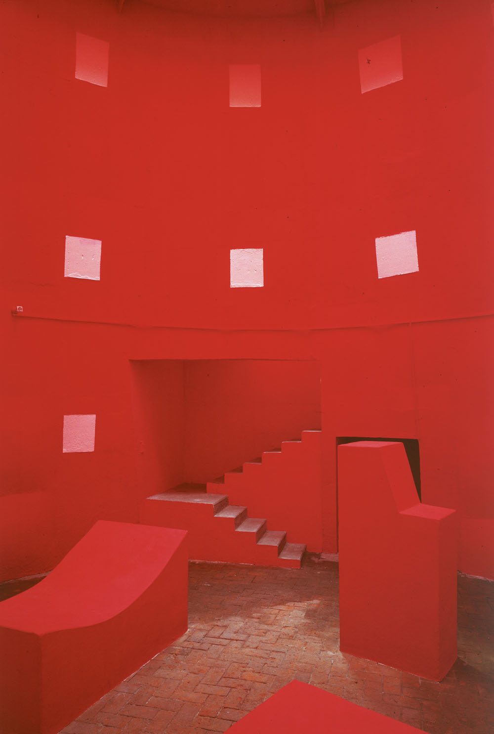 De la réserve et du fond, Mexico City, Mexique, 1999, Arte in Situ/Torre de los Vientos