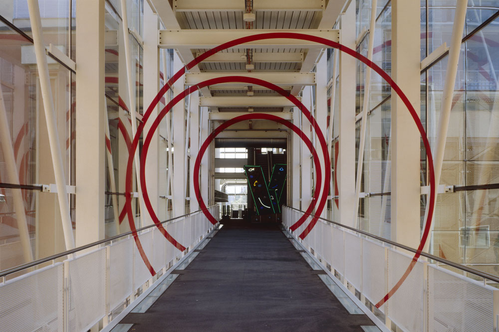 2000 Juin Ex.coll. «3 arcs de cercle excentriques» «Art unlimited» , Art/31/Basel©André Morin