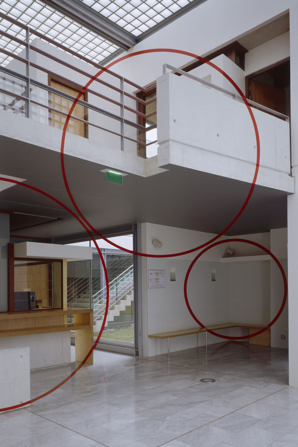 2000 Septembre	Commande		«Cinq cercles en contact” 					Commissariat de Bagneux1% artistique©André Morin