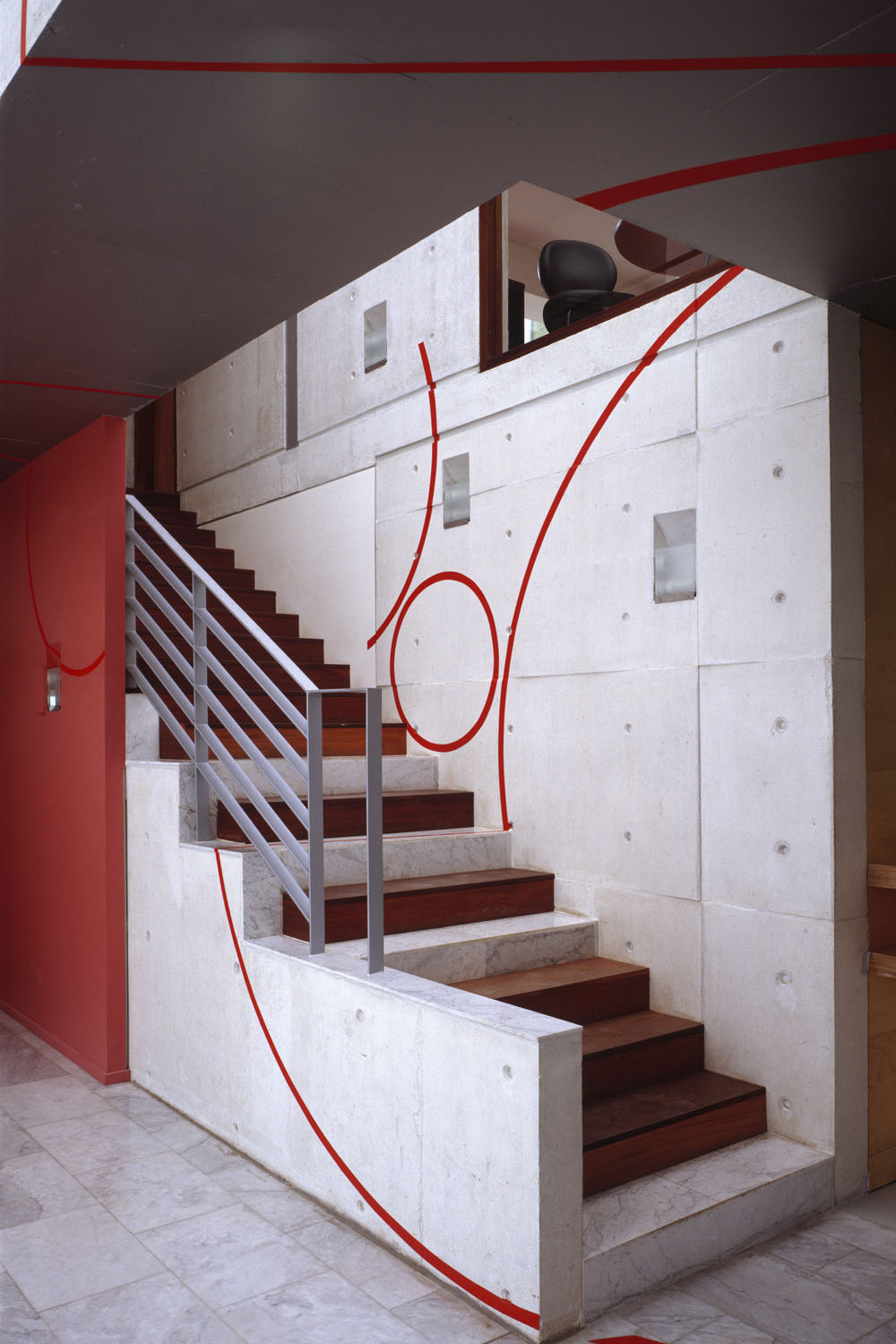2000 Septembre	Commande		«Cinq cercles en contact” 					Commissariat de Bagneux1% artistique©André Morin