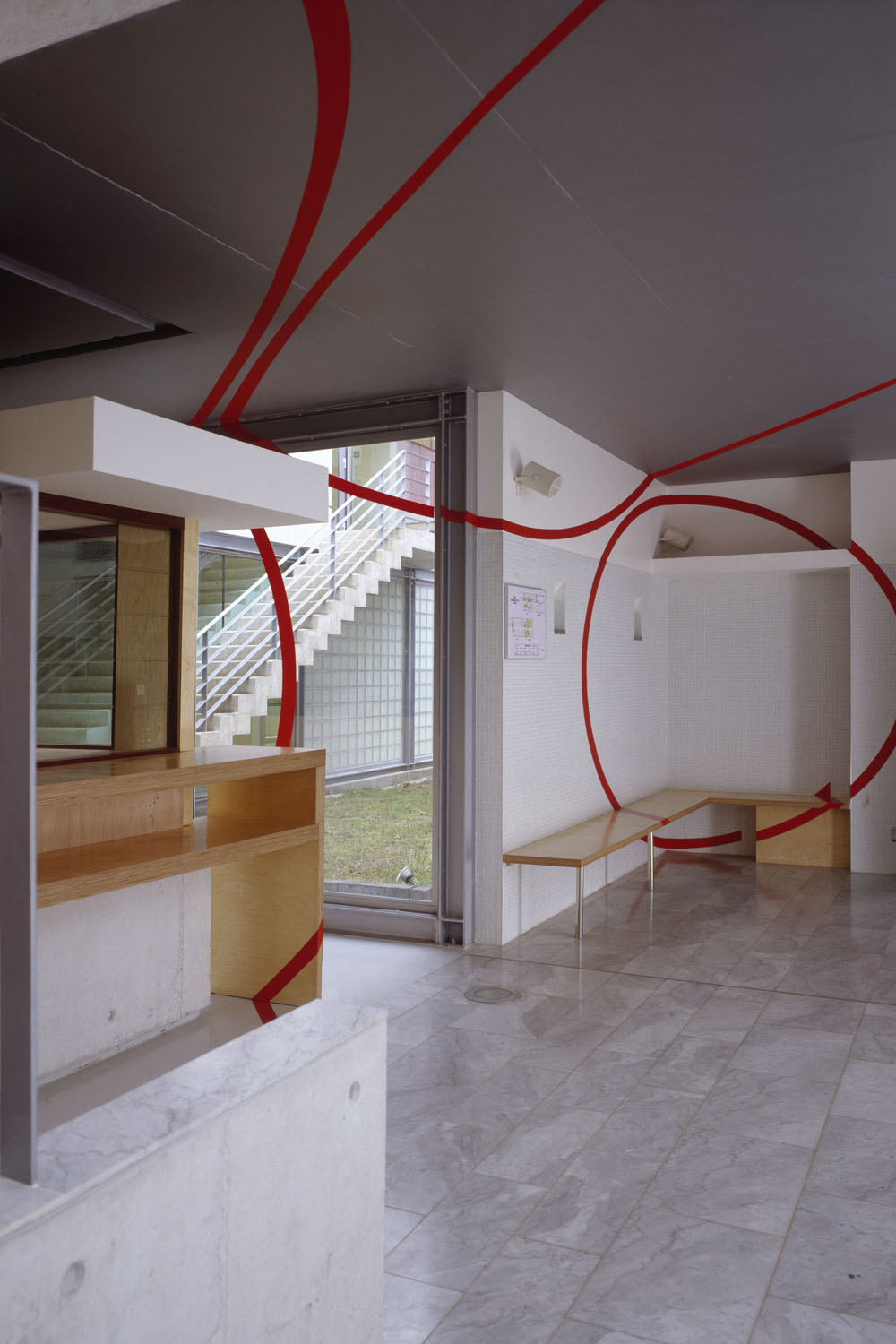 2000 Septembre	Commande		«Cinq cercles en contact” 					Commissariat de Bagneux1% artistique©André Morin