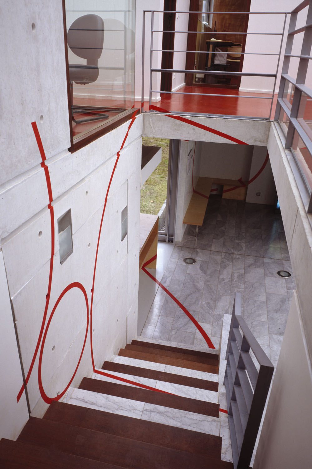 2000 Septembre	Commande		«Cinq cercles en contact” 					Commissariat de Bagneux1% artistique©André Morin