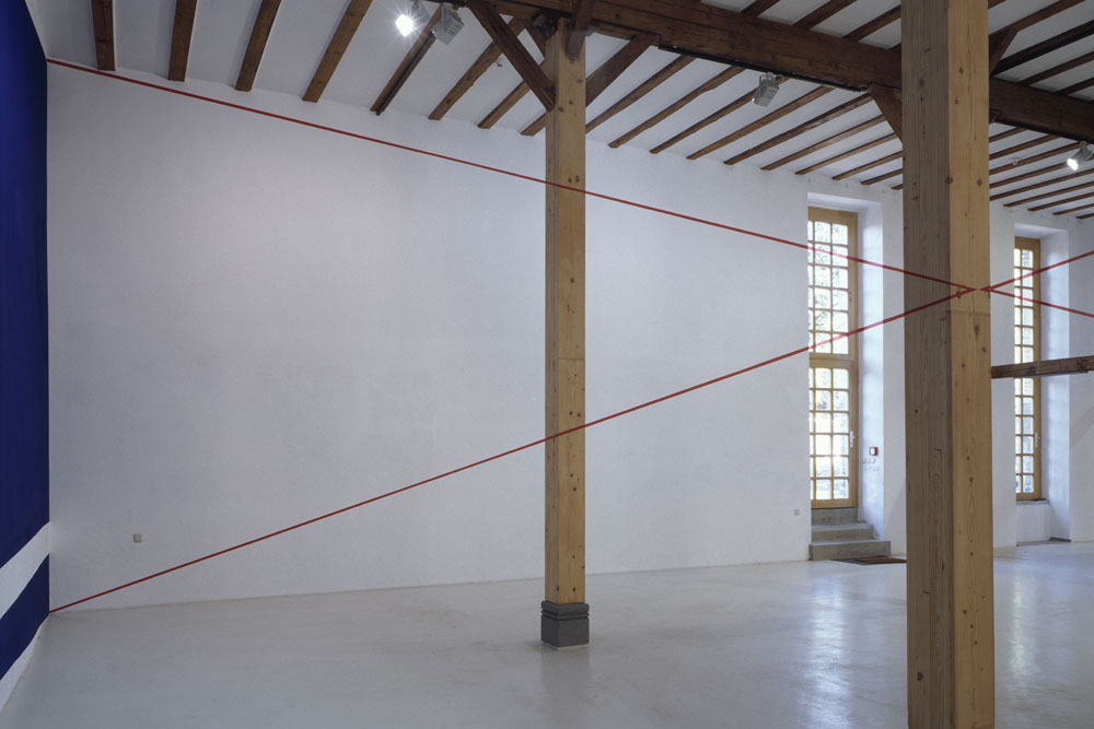 « Double diagonale”, Galerie Hoffmanm, Friedberg, 2001, "F.V. Hier und jetzt"