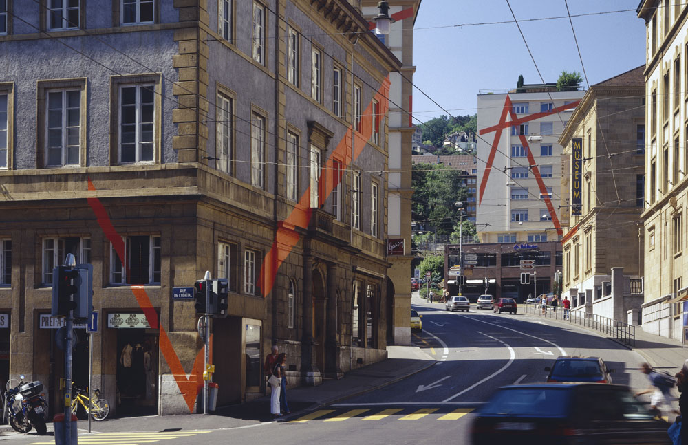 exposition: Sans consentement, CAN Neuchâtel (détail)Neuchâtel, 2002photo: André Morin