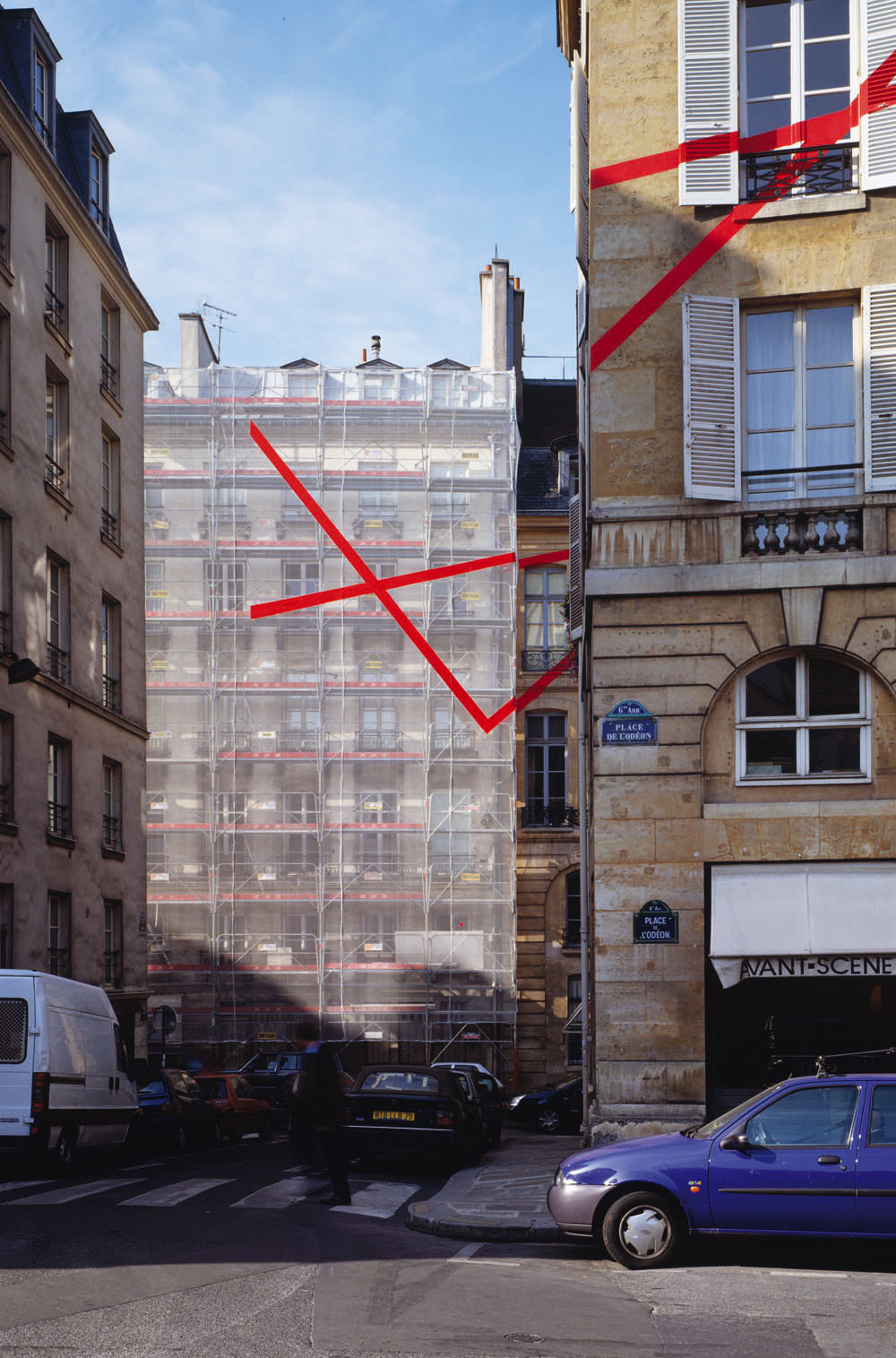 Place de l'OdeonParis 2003Collection:Fond Municipal d'Art contemporain de la ville de ParisPhoto; André Morin