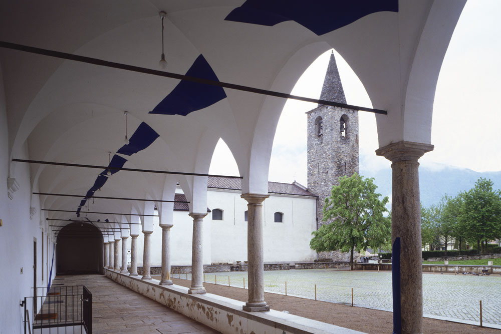 archi e corone, i sotterranei dell'arte, Monte Carasso, 2004, Antico monastero delle Agostiniane