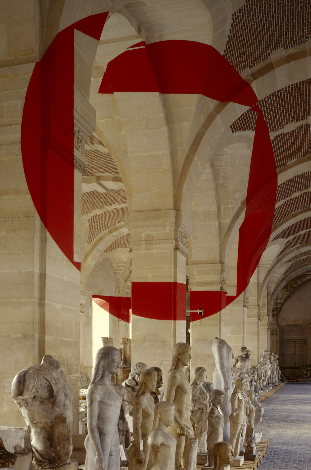 expo: Versailles offLa petite écurie, galerie des moulages, Versailles 2005 (Détail)Photo: André Morin