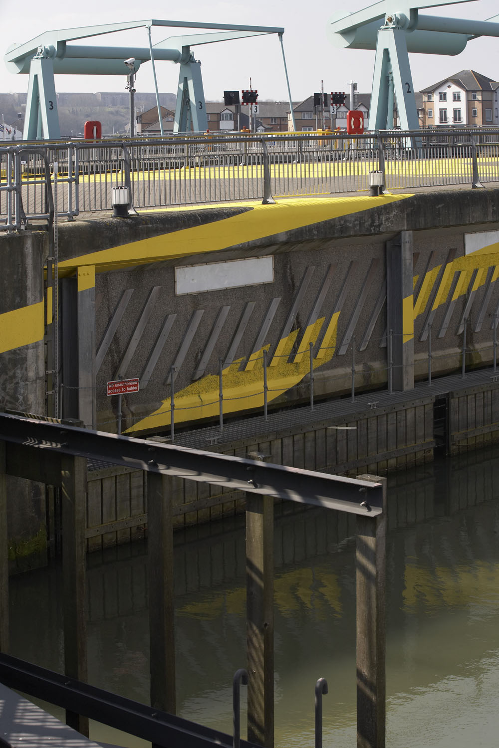 Three ellipses for three locks, Cardiff, Wales, 2007, Cardiff Bay Barrage
