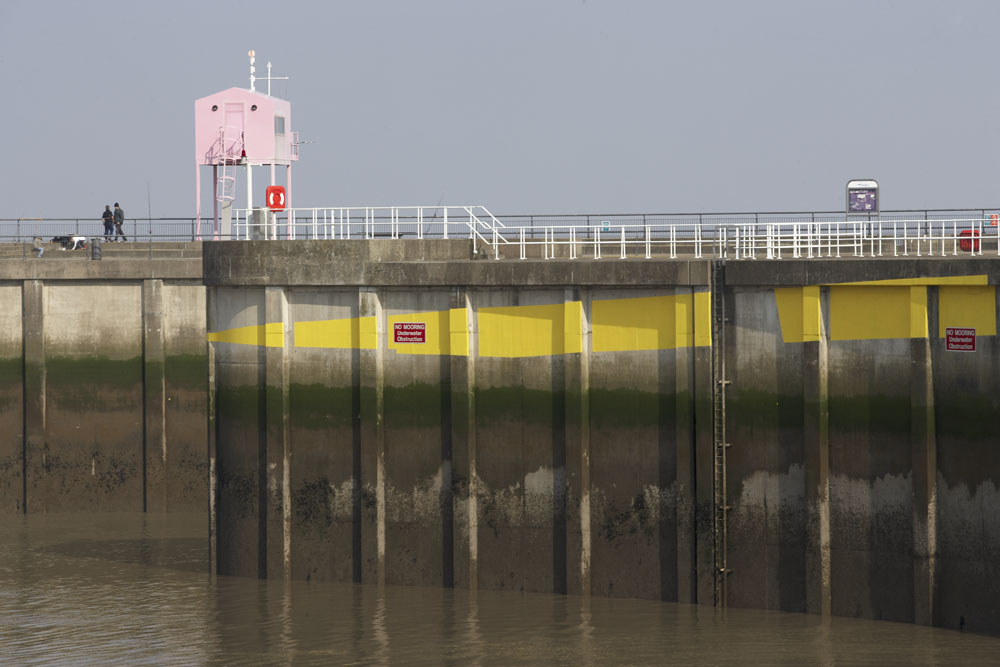 Three ellipses for three locks, Cardiff, Wales, 2007, Cardiff Bay Barrage