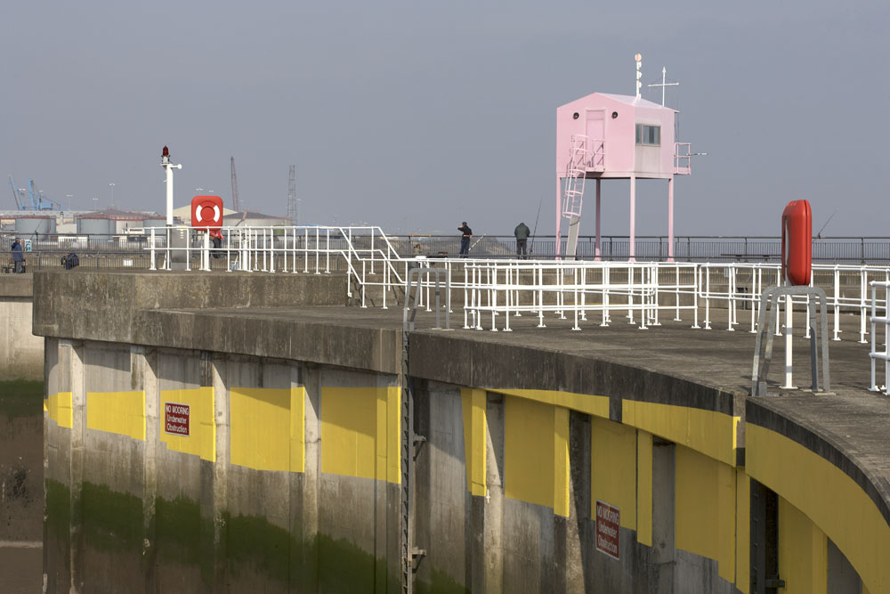 Three ellipses for three locks, Cardiff, Wales, 2007, Cardiff Bay Barrage