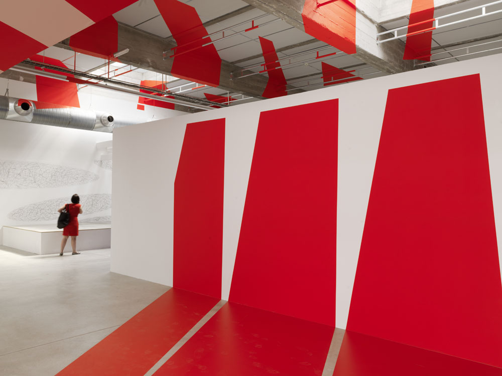 actualisation n°1, exposition personnelle : "suite d’éclats" HAB Galerie (Hangar à Bananes) Nantes, 2013Photo: André Morin