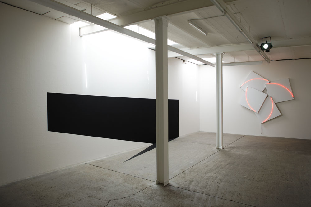 Ellipse dans le trapèze, Galerie Mark Müller, Zürich, 2010, New York 2008 / Actualisation n°1, Zürich 2010