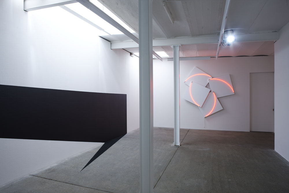 Ellipse dans le trapèze, Galerie Mark Müller, Zürich, 2010, New York 2008 / Actualisation n°1, Zürich 2010