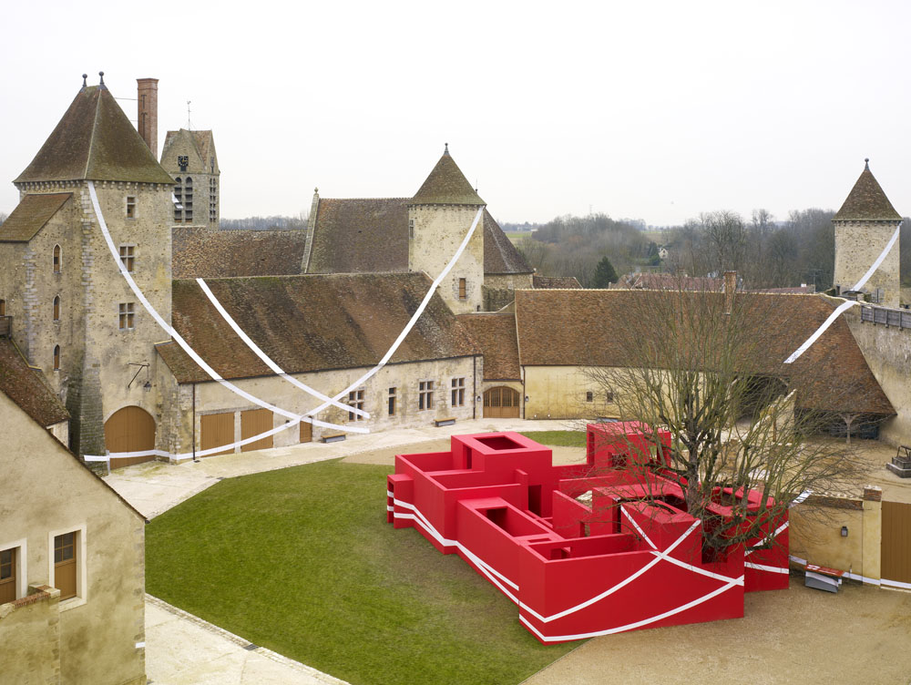 Exposition;"Les sens de la visite"Château de Blandy les ToursBlandy les Tours 2008Photo: André Morin