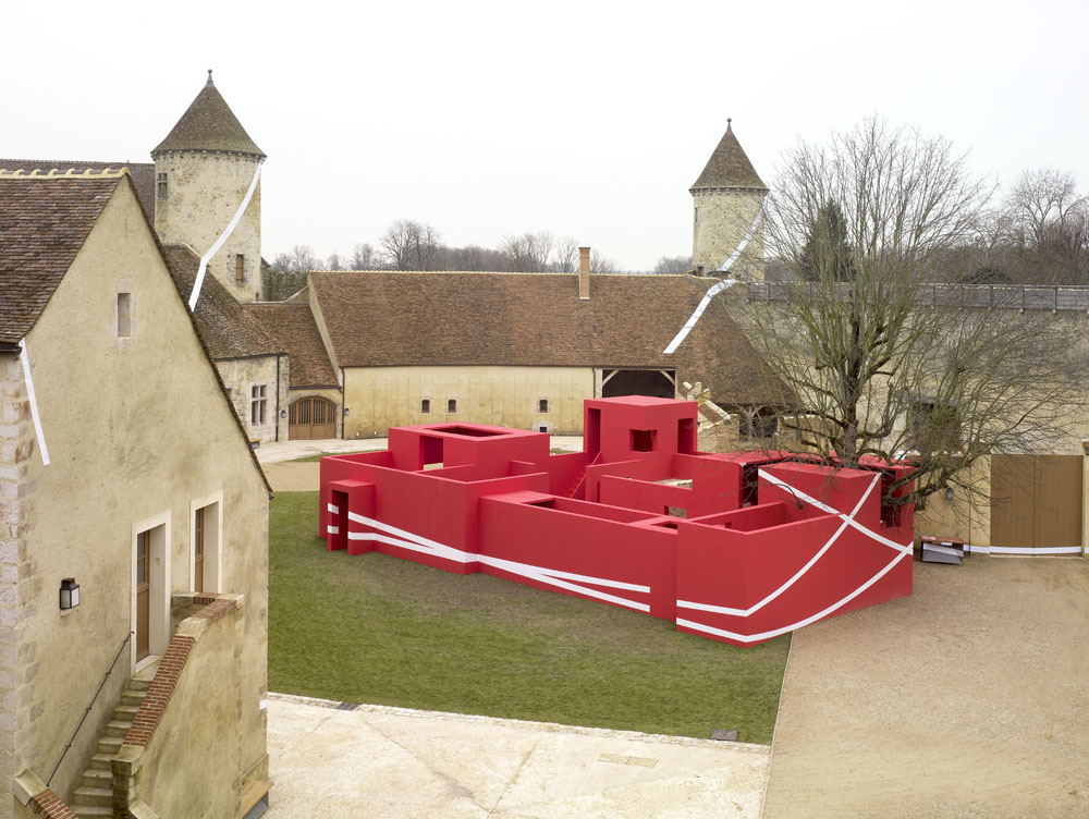 Exposition;"Les sens de la visite"Château de Blandy les ToursBlandy les Tours 2008Photo: André Morin